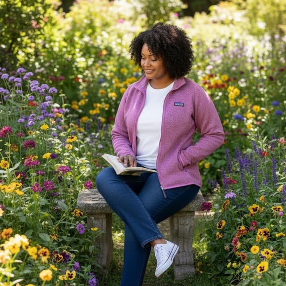 Patagonia Jackets & Blazers - Patagonia Better Sweater Full-Zip Fleece Jacket | Pink | Women’s Large